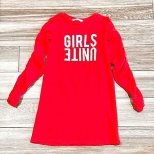 Girls Unite! Sweater Dress, Size 8-10Y